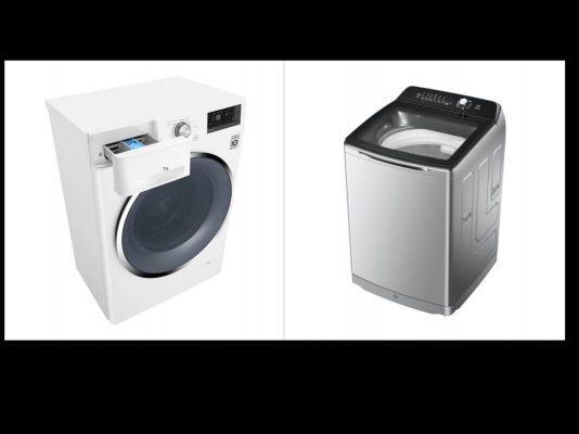 تفاوت انواع ماشین لباسشویی